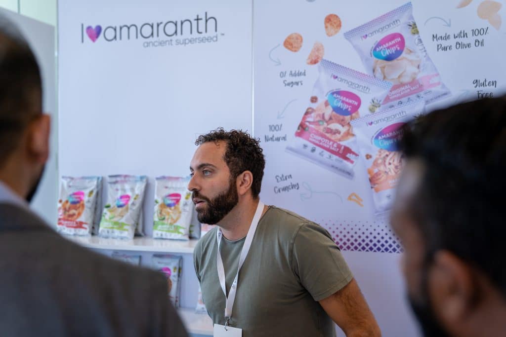 IAmaranth at Grovara Food Week in Dubai.