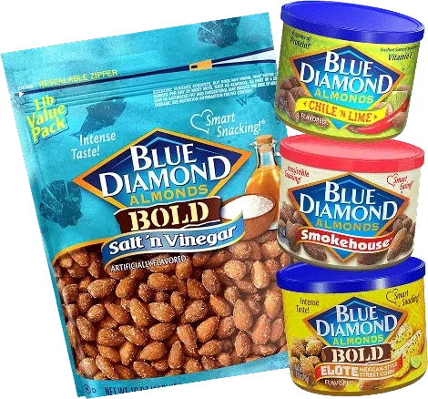 Blue Diamond almond snacks